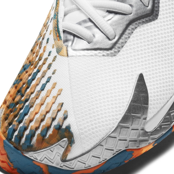 Nike Zoom Vapor Cage 4 HC Men's Tennis Shoes - White/Orange