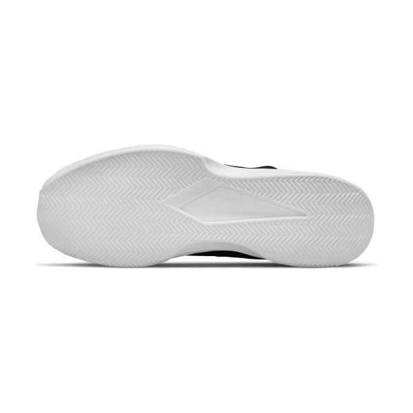 Nike Court Vapor Lite Clay Men's Tennis Shoes - Black/White