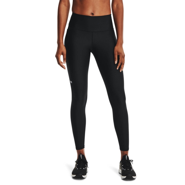 Women's Tennis Pants and Tights Under Armour Tech HiRise Tights  Black/White 13653360001