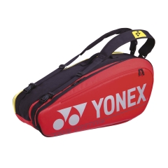 YONEX Tour Edition バドミントンバッグ Yonex Pro Tour Edition x 6 Tennis Bag - Red
