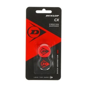 Antivibrazione Dunlop CX Flying x 2 Antivibrazioni  Red/Black 10288358