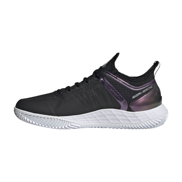 Women's adizero ubersonic 3.0 clay tennis shoes black and white hotsell