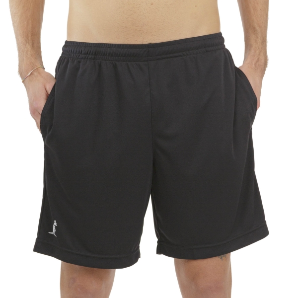 Men's Tennis Shorts Australian Ace Logo Classic 8in Shorts  Nero TEUSH0005003
