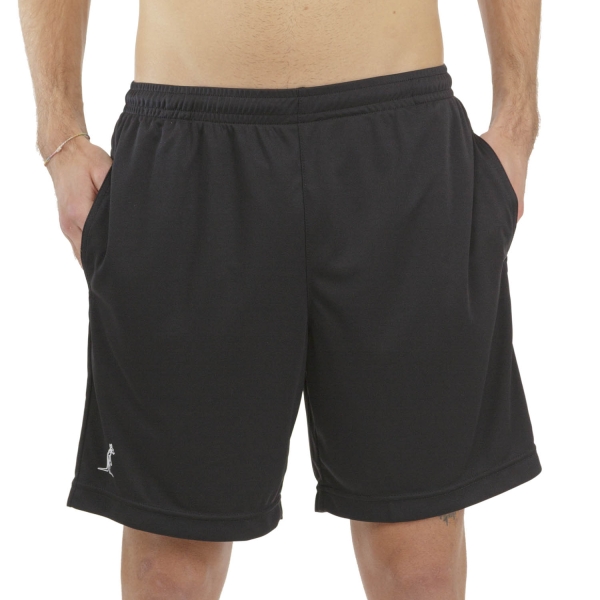 Pantaloncini Tennis Uomo Australian Australian Ace Logo Classic 8in Pantaloncini  Nero  Nero TEUSH0005003