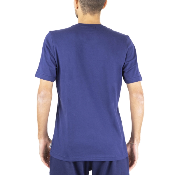 Australian All Logo Print Camiseta - Blu Cosmo