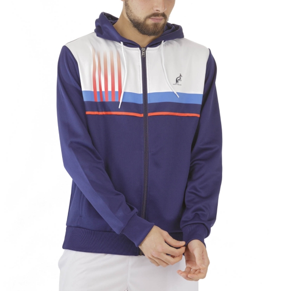 Giacche da Tennis Uomo Australian Australian Print Stripes Giacca  Blu Cosmo  Blu Cosmo TEUGC0001842