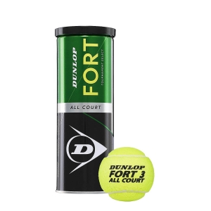 Palline Tennis Dunlop Dunlop Fort All Court Tournament Select  Tubo da 3 Palline 601315