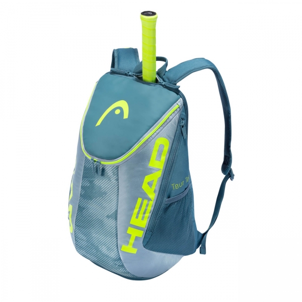 Tennis Bag Head Tour Team Extreme Backpack  Grey/Neon Yellow 283471 GRNY