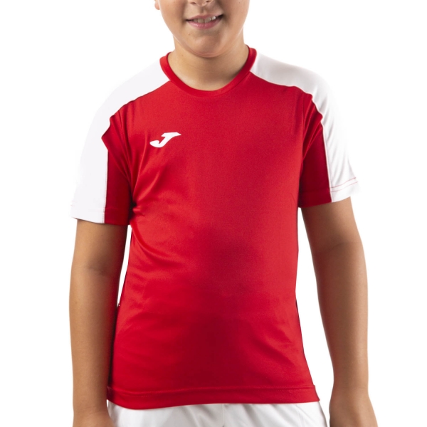 Tennis Polo and Shirts Boy Joma Academy III TShirt Boys  Red/White 101656.602