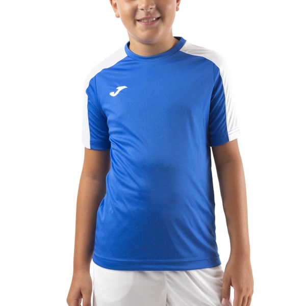 Polo y Camiseta de Tenis Niño Joma Academy III Camiseta Nino  Royal/White 101656.702