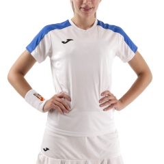 Joma Combi Camiseta de Tenis Mujer - Light Blue/Black