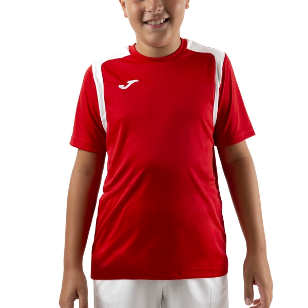 Polo e Maglia Tennis Bambino Joma Joma Championship V TShirt Boys  Red/White  Red/White 101264.602