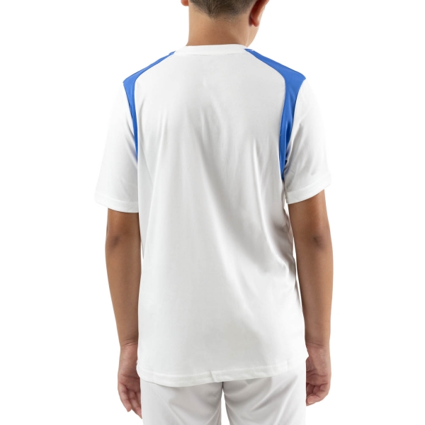 Joma Championship V T-Shirt Boys - White/Royal