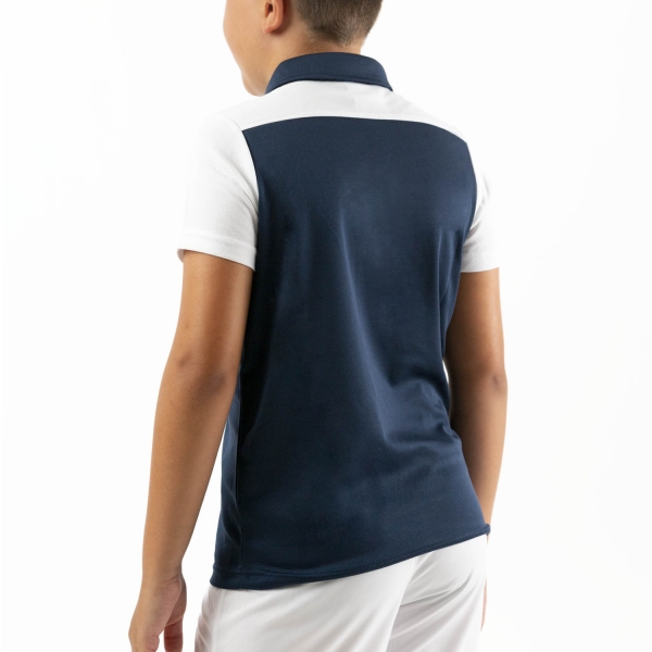 Joma Crew III Polo Bambino - Dark Navy/White