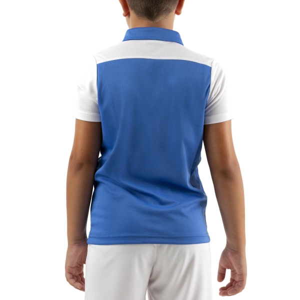 Joma Crew III Polo Niño - Royal/White