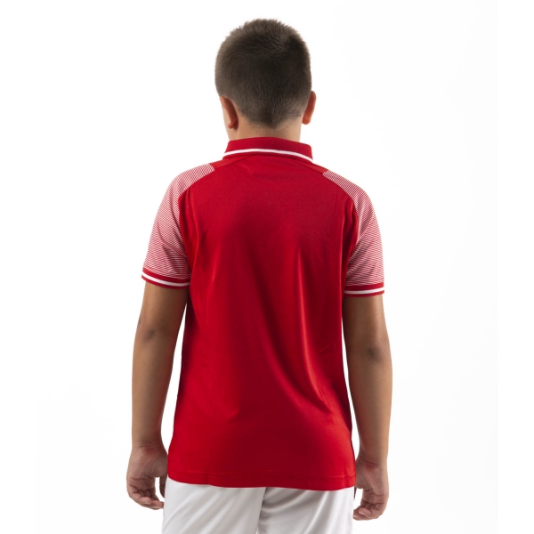 Joma Essential II Polo Bambino - Red/White