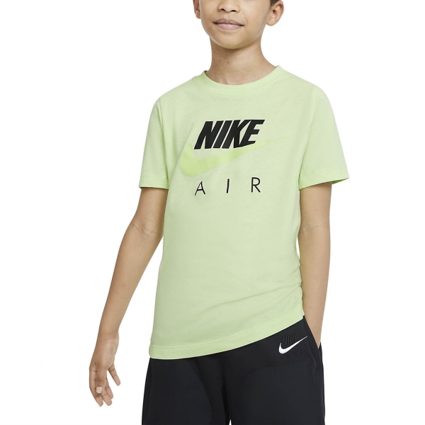 White and neon hotsell green nike shirt