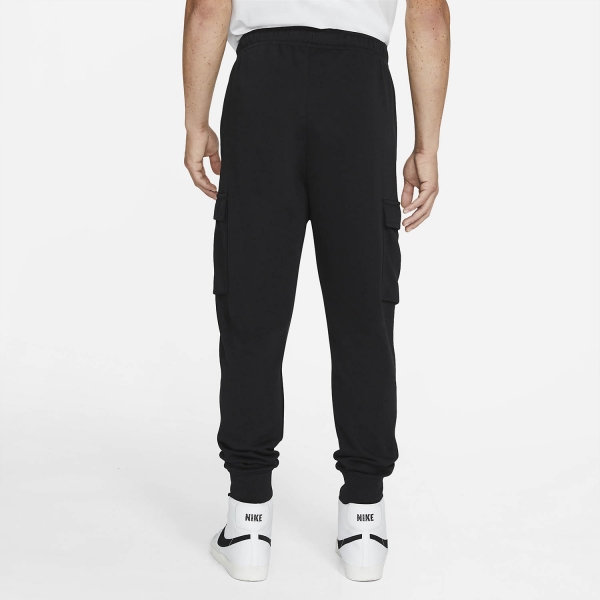 Nike Club Cargo Pantalones de Tenis Hombre - Black/White