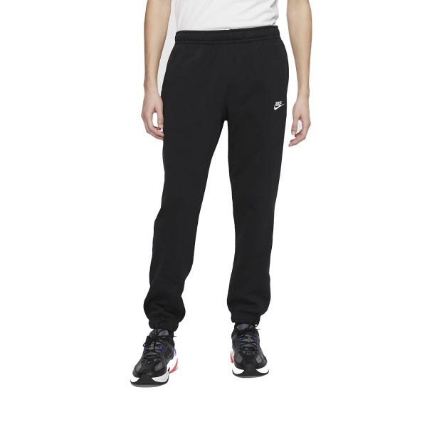 Men's Tennis Pants and Tights Nike Club Sportswear Pants  Black/White BV2737010