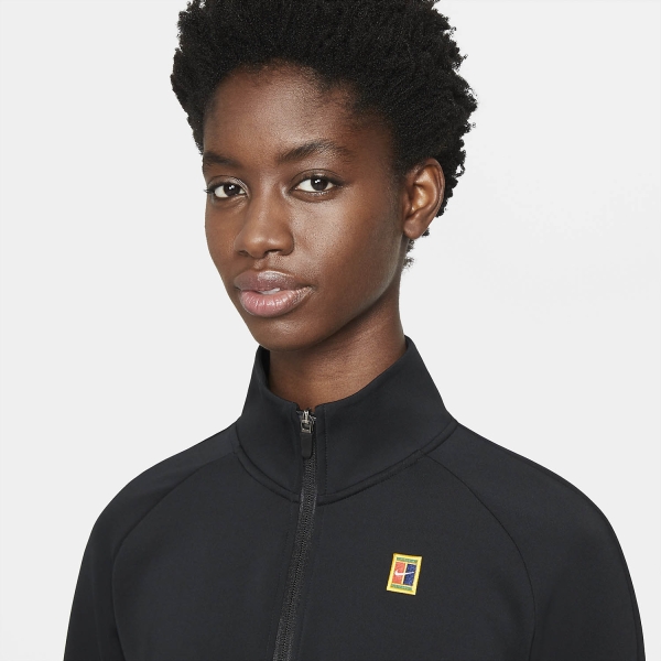 Nike Court Heritage Logo Women s Tennis Jacket Black