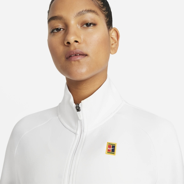 Nike Court Heritage Logo Jacket - White