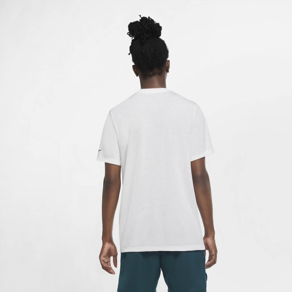 Nike Court Rafa Nadal Camiseta de Tenis Hombre - White