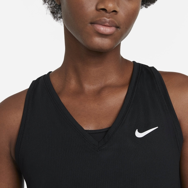 Nike Court Victory Logo Top - Black/White