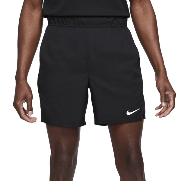 Men's Tennis Shorts Nike Flex Victory 7in Shorts  Black/White CV3048010