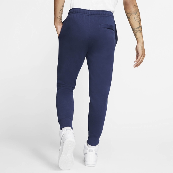 Nike Sportswear Club Pantalones - Midnight Navy/White