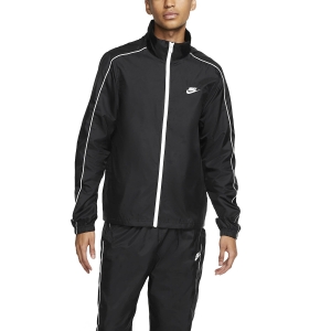 Tute Tennis Uomo Nike Sportswear Basic Tuta  Black/White BV3030010