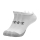 Under Armour HeatGear Logo x 3 Socks - White/Steel