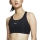 Nike Swoosh Sports Bra - Black/White