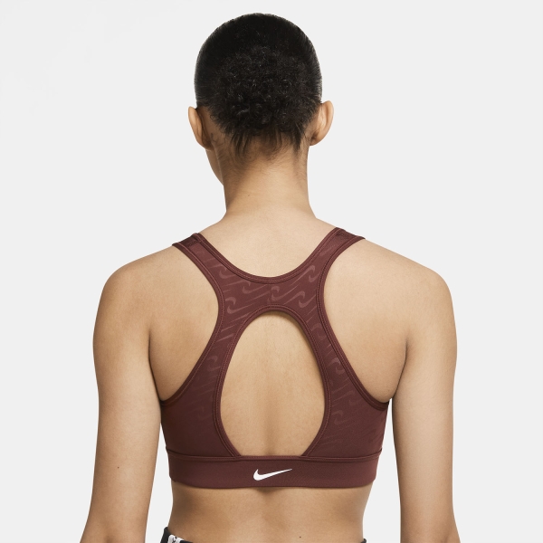 Nike burgundy sports bra store