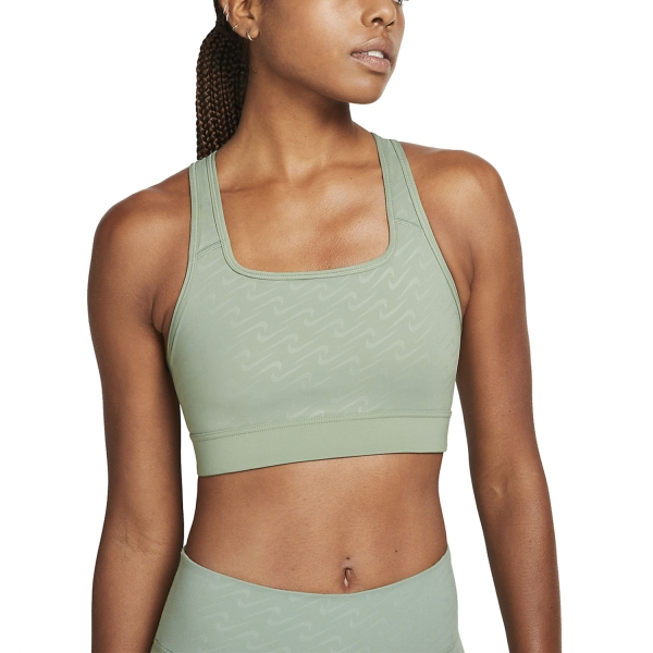 Nike Woman's Plus Size Dri-Fit Swoosh Non-Padded Sports Bra (Plus, Jade  Smoke/Seafoam, 2X)