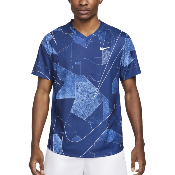 Royal blue nike dri fit shirt best sale