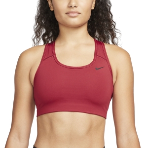 Intimo de Tenis Mujer Nike DriFIT Sujetador Deportivo  Pomegranate/Black BV3630690
