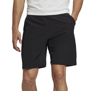 Men's Tennis Shorts adidas Ergo Logo 7in Shorts  Black HB9150
