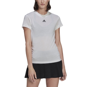 Women`s Tennis T-Shirts and Polos adidas Freelift Court TShirt  White HF1782