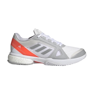 Women`s Tennis Shoes adidas Stella Court  Ftwr White/Silver Met/Solar Red GZ8493