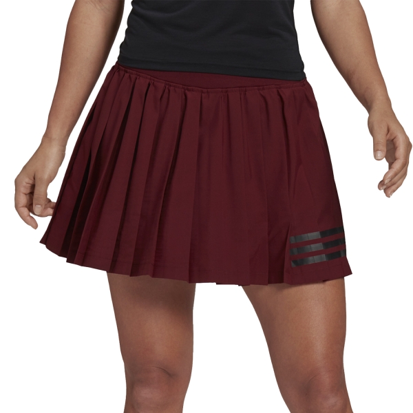 adidas Club Pleated Women s Tennis Skirt Shadow Red Black