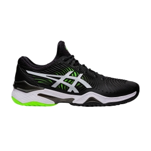 Men`s Tennis Shoes Asics Court FF 2  Black/Green Gecko 1041A083005