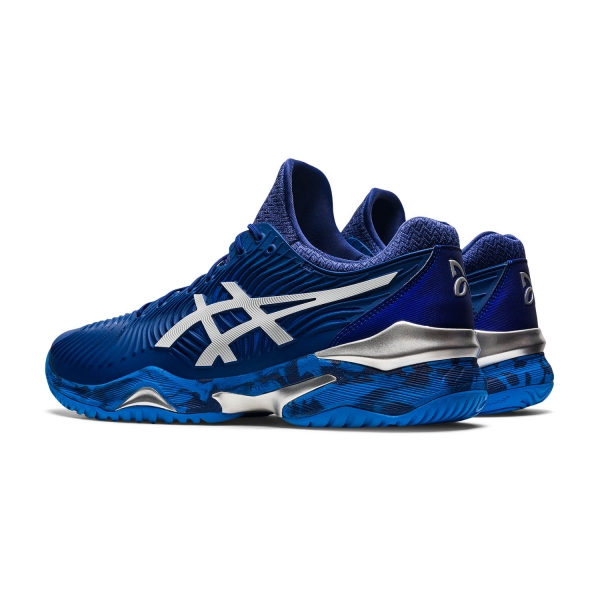 Asics Court FF Novak Men s Tennis Shoes Blue Print White