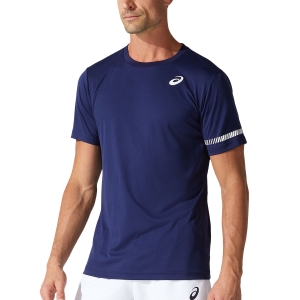 Camisetas de Tenis Hombre Asics Court Camiseta  Peacoat 2041A136400