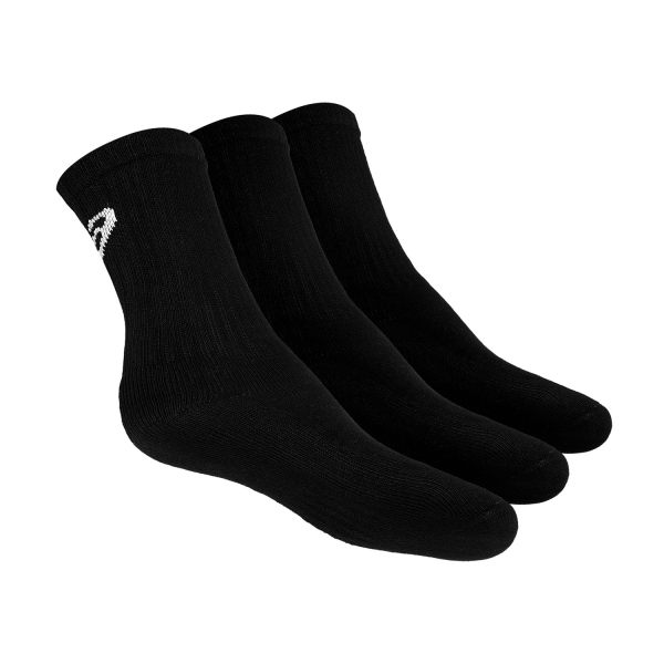 Asics Crew Motion Dry x 3 Socks - Black