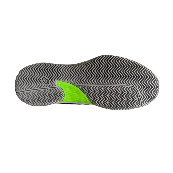 black and silver asics