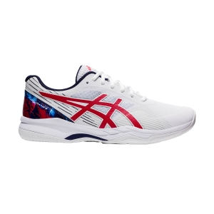 Men`s Tennis Shoes Asics Gel Game 8 L.E.   White/Classic Red 1041A290110