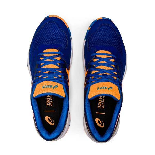 Asics GEL-PADEL EXCLUSIVE 6 azul amarillo Zapatillas Pádel Hombre