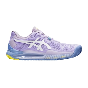 Women`s Tennis Shoes Asics Gel Resolution 8 Clay  Murasaki/White 1042A070501