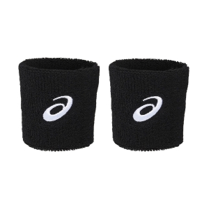 Tennis Wristbands Asics Logo Small Wristbands  Performance Black 3043A052002