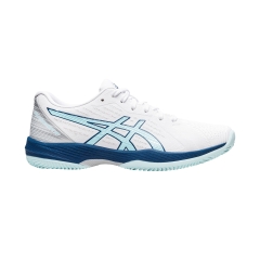 Asics Solution Swift FF Clay - White/Clear Blue
